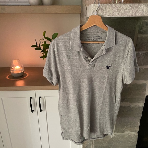 American Eagle Men’s Classic Polo T-Shirt - Picture 6 of 6